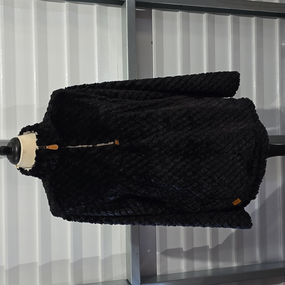 Simply Southern ‎ Black Quarter Zip Women's Pullover Size Large